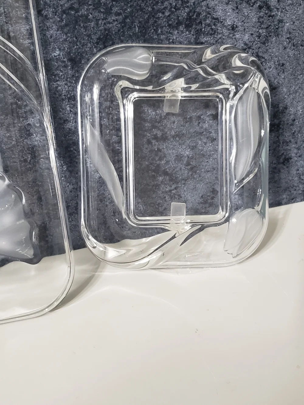 Mikasa Clear Floral-Accent Picture Frames Set